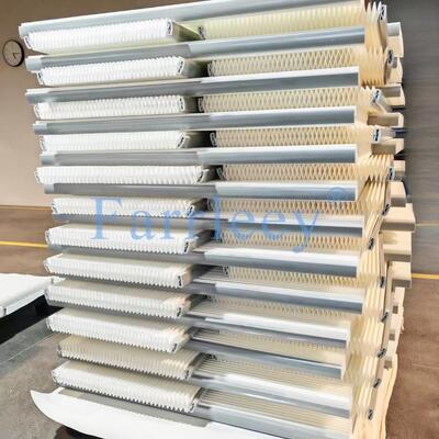 Calidad Cartucho de filtro de polvo de alta eficiencia con PTFE Donaldson Tetratex, resistencia térmica a 80 °C y superficie de filtración de 9,00 m2 para extracción de humo láser fábrica